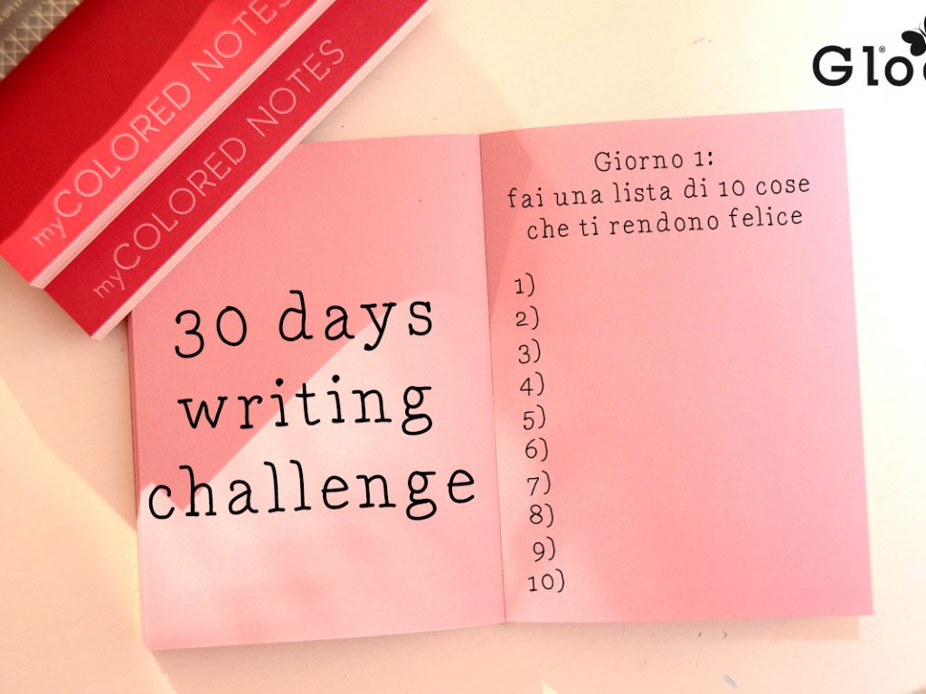 30 days writing challenge
